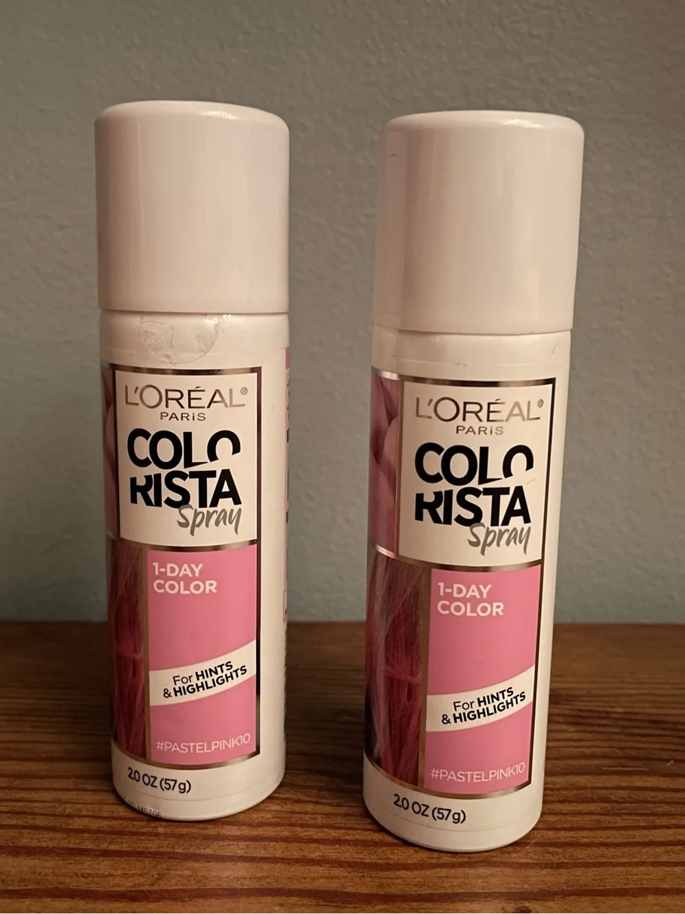 L'Oréal Colorista 1-Day Spray in Pastel Pink
